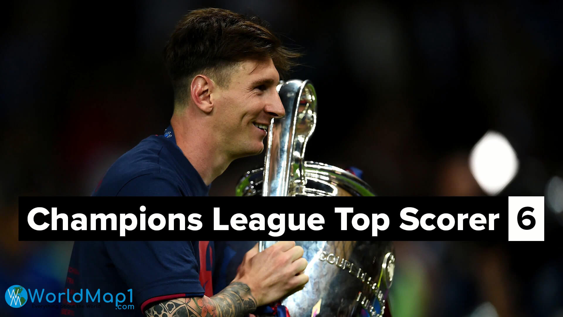 Messi 6 Kez Şampiyonlar Ligi Gol Kralı Oldu